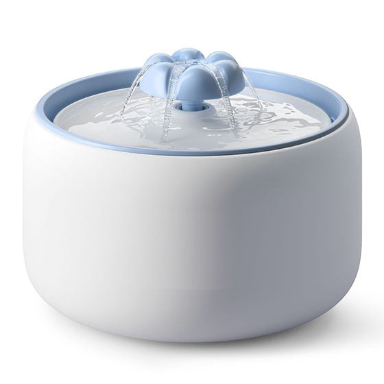 [New] WOpet Ceramic Pet Water Fountain For Dogs & Cats with Power Cable - W03L