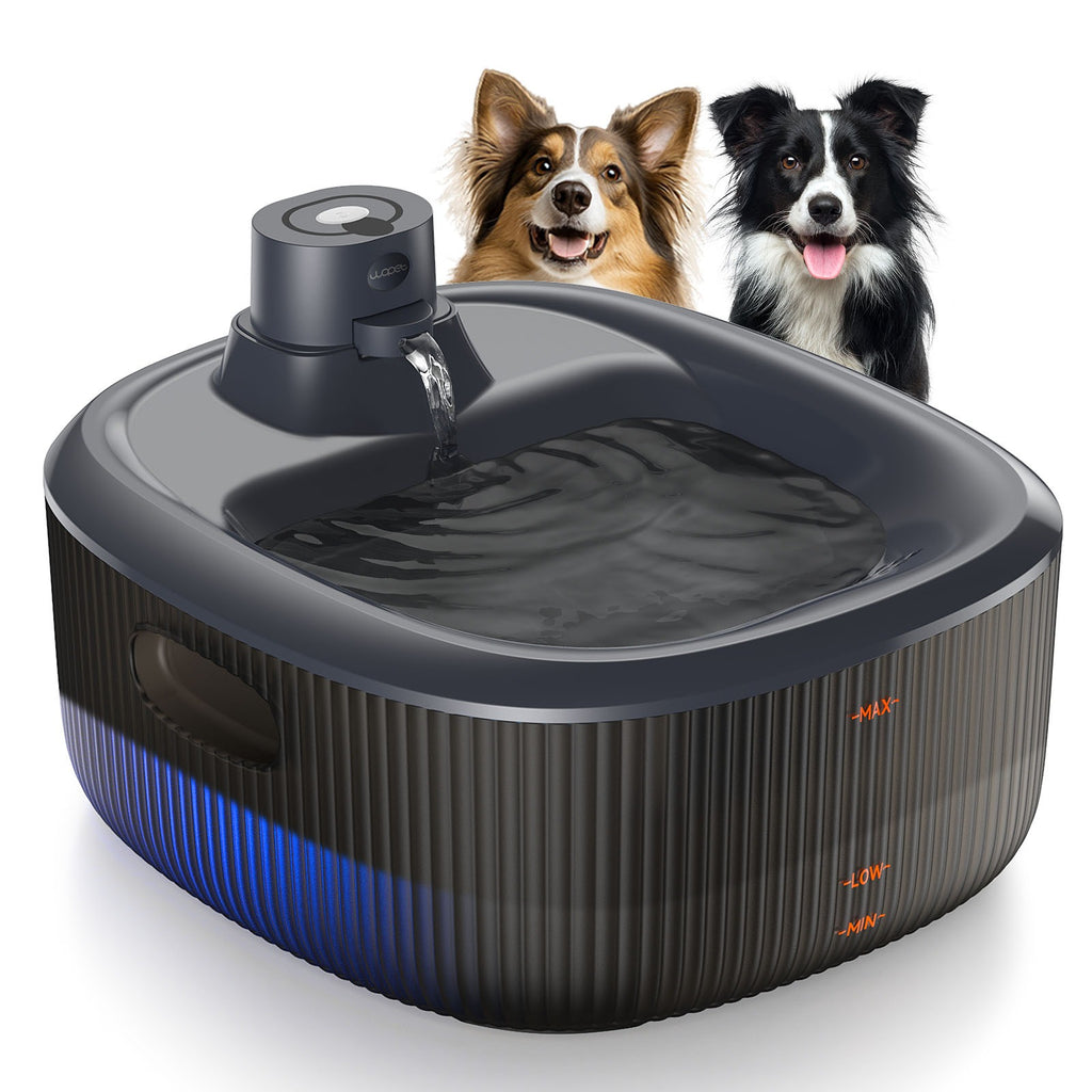 [Upgrade] WOPET Wireless Dog Water Fountain 6L for Large Dogs or Multiple Cats